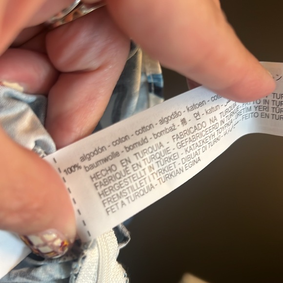 ๐ 1 hour sale. ZARA, paisley print top, XS - Picture 8 of 8